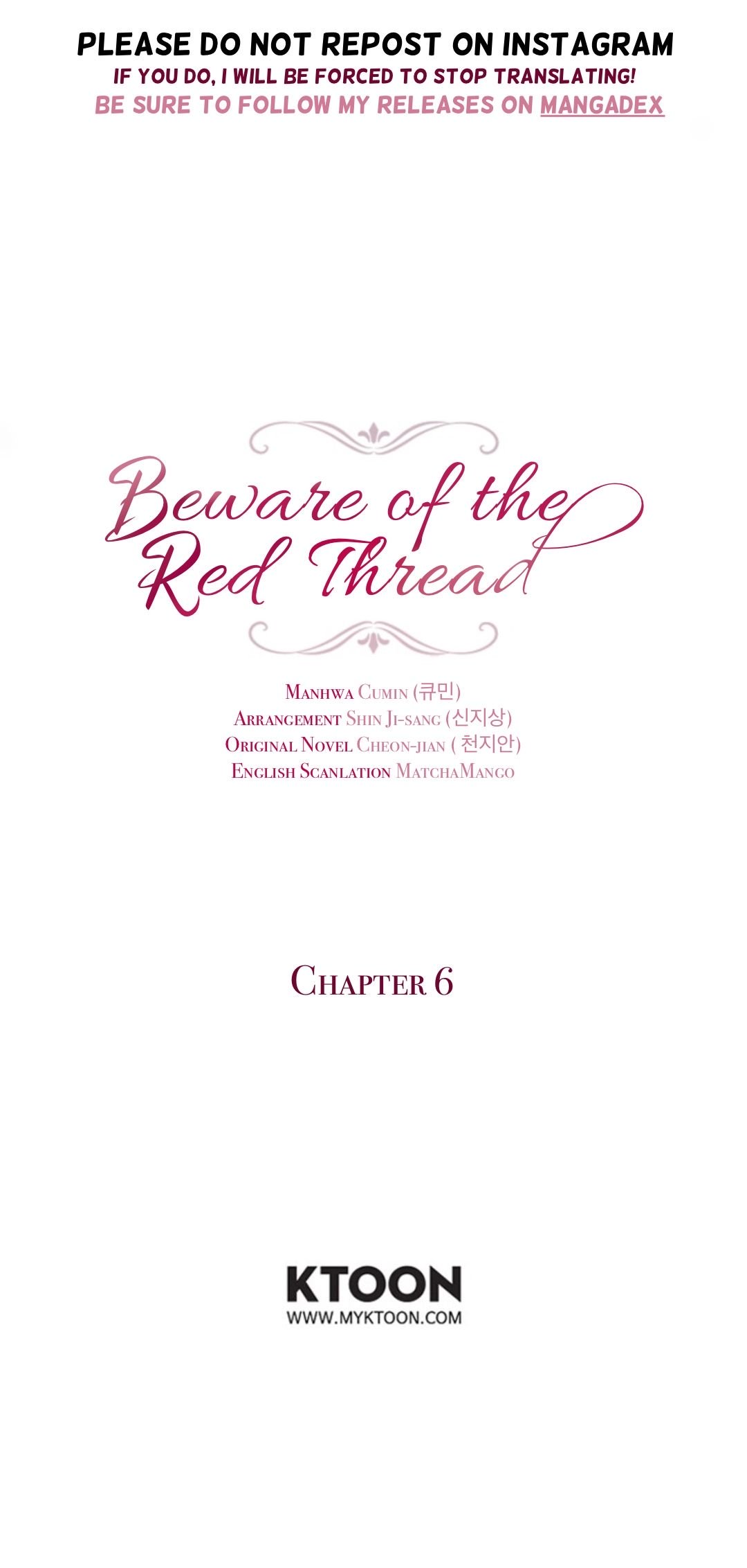 The Red Thread Chapter 6 Read Beware of the Red Thread Manga English [All Chapters] Online Free -  MangaKomi